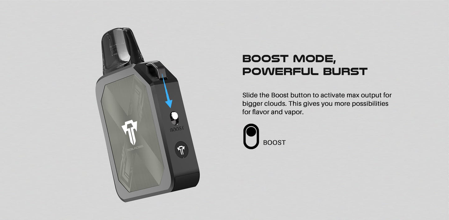 Teslacigs INVADER Pod (Boost Mode)